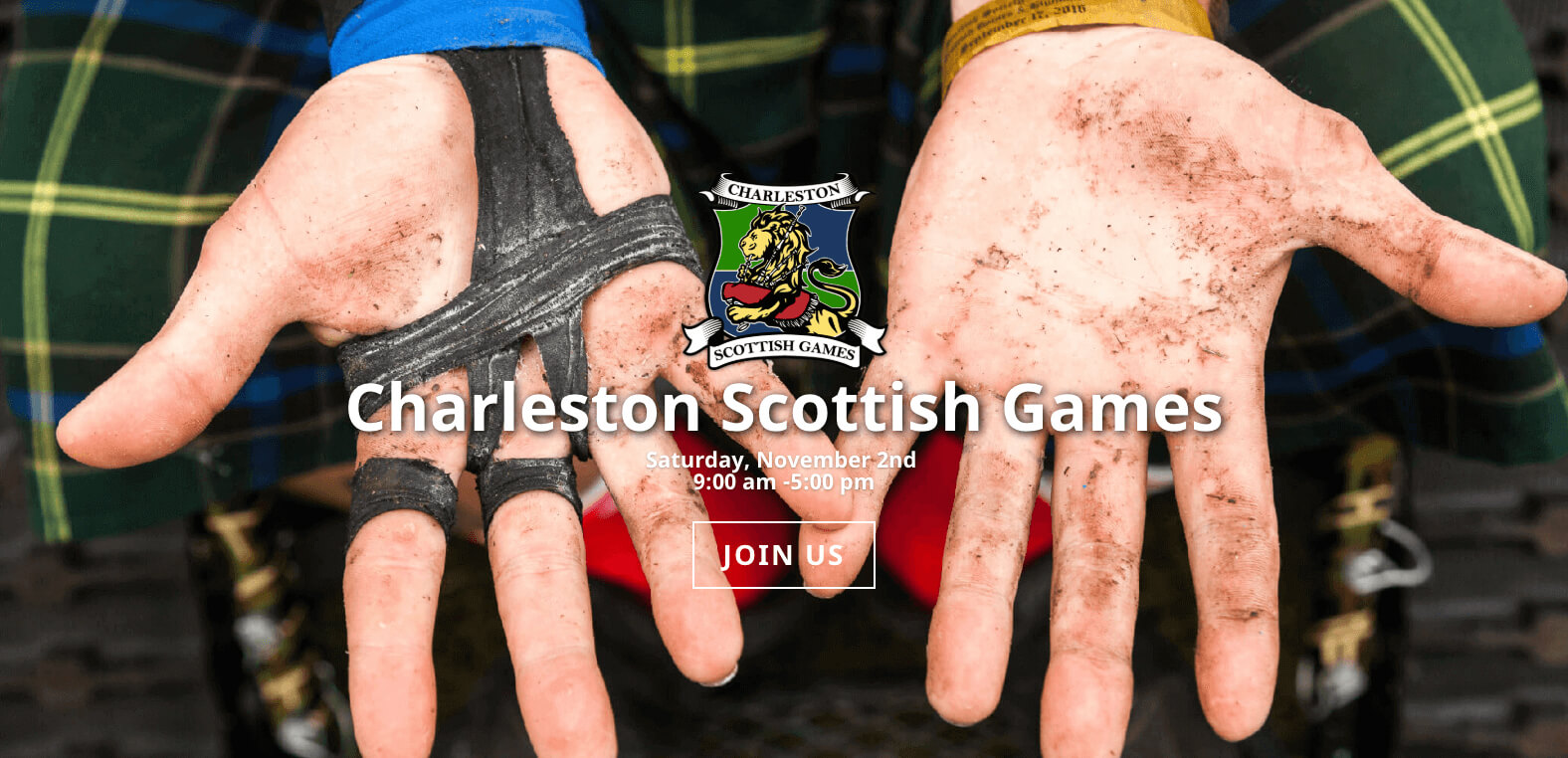 charleston scottish games event marketing web design graphics