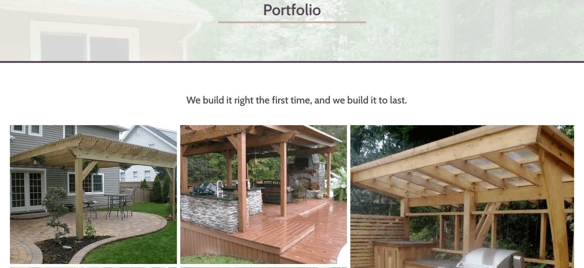 lowcountry pro builders commercial website design for contractor