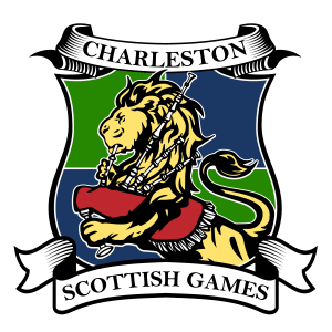 Charleston Scottish Games Logo, an annual event marketed by Stingray Branding