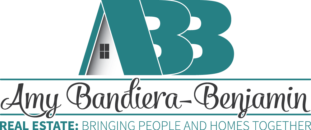 amy bandiera benjamin real estate logo design, charleston graphic design
