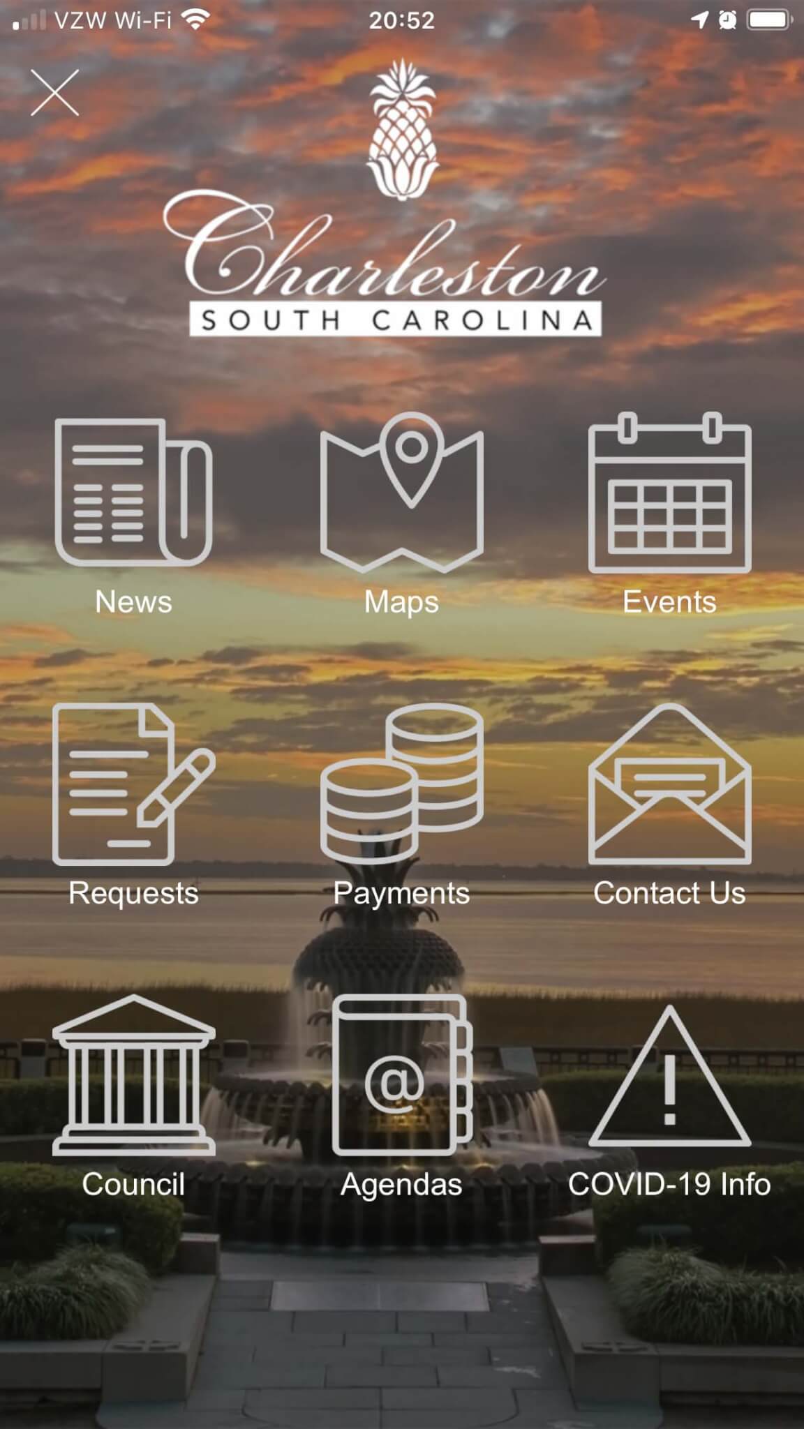 city of charleston mobile app development company stingray branding