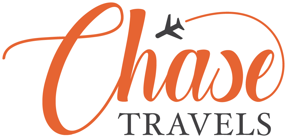 chase travels logo design graphic design local branding