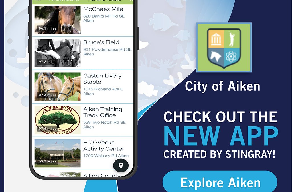 New Project: City of Aiken Explorer App Launch