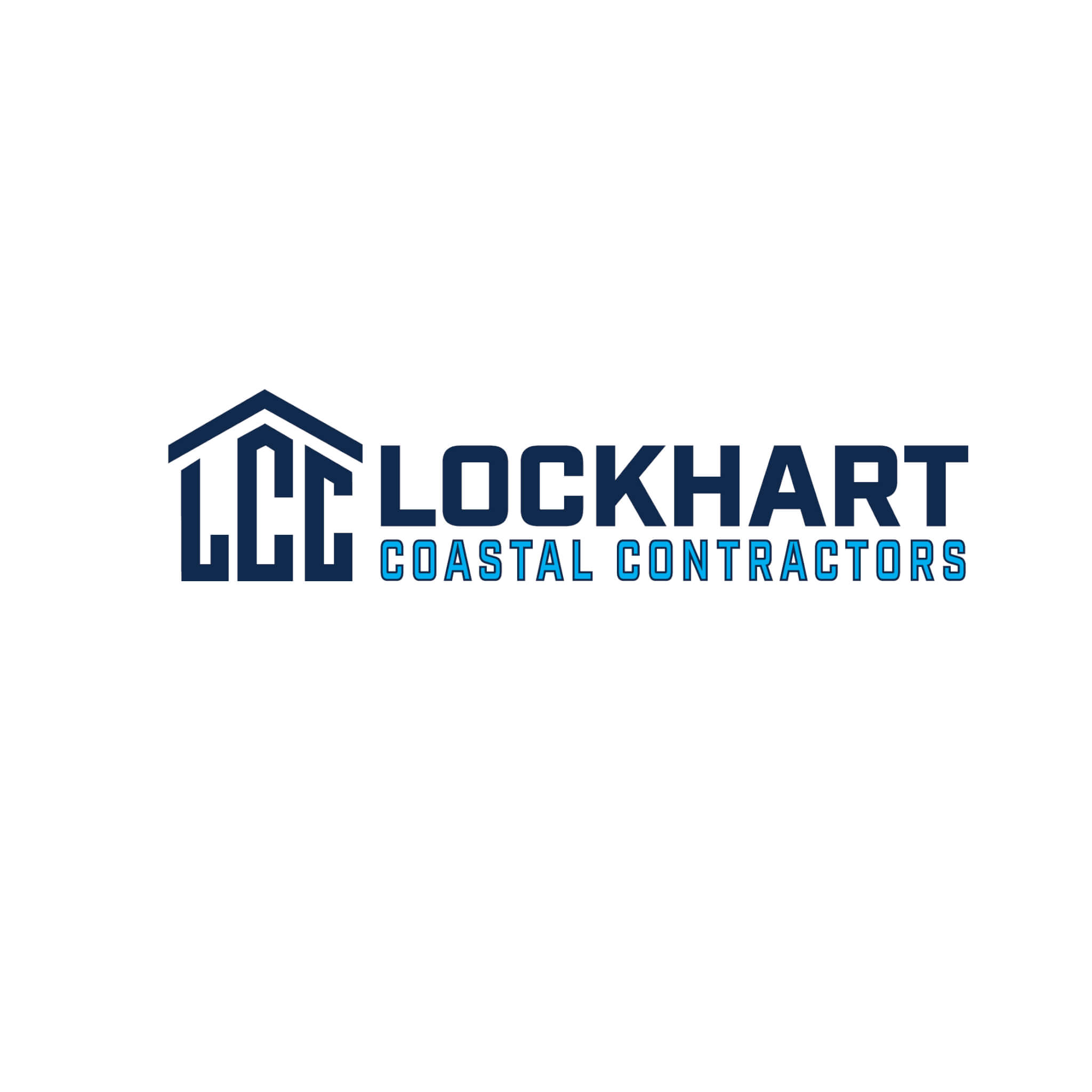 Lockhart Coastal Contractors logo created and designed by Stingray Branding