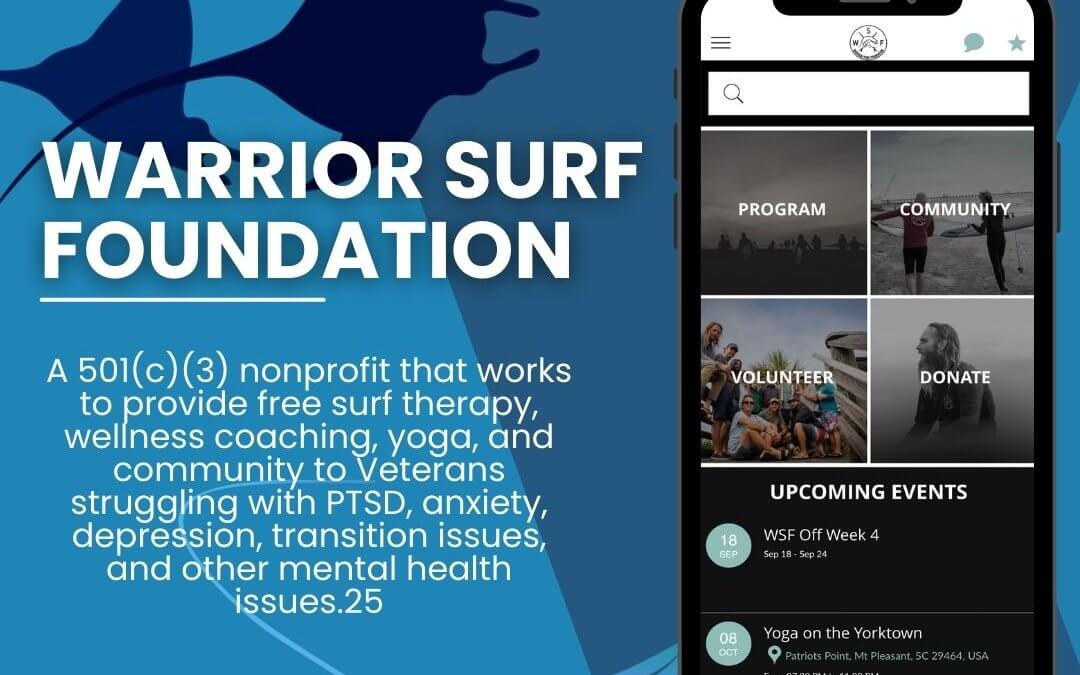 New Mobile App For Warrior Surf Foundation