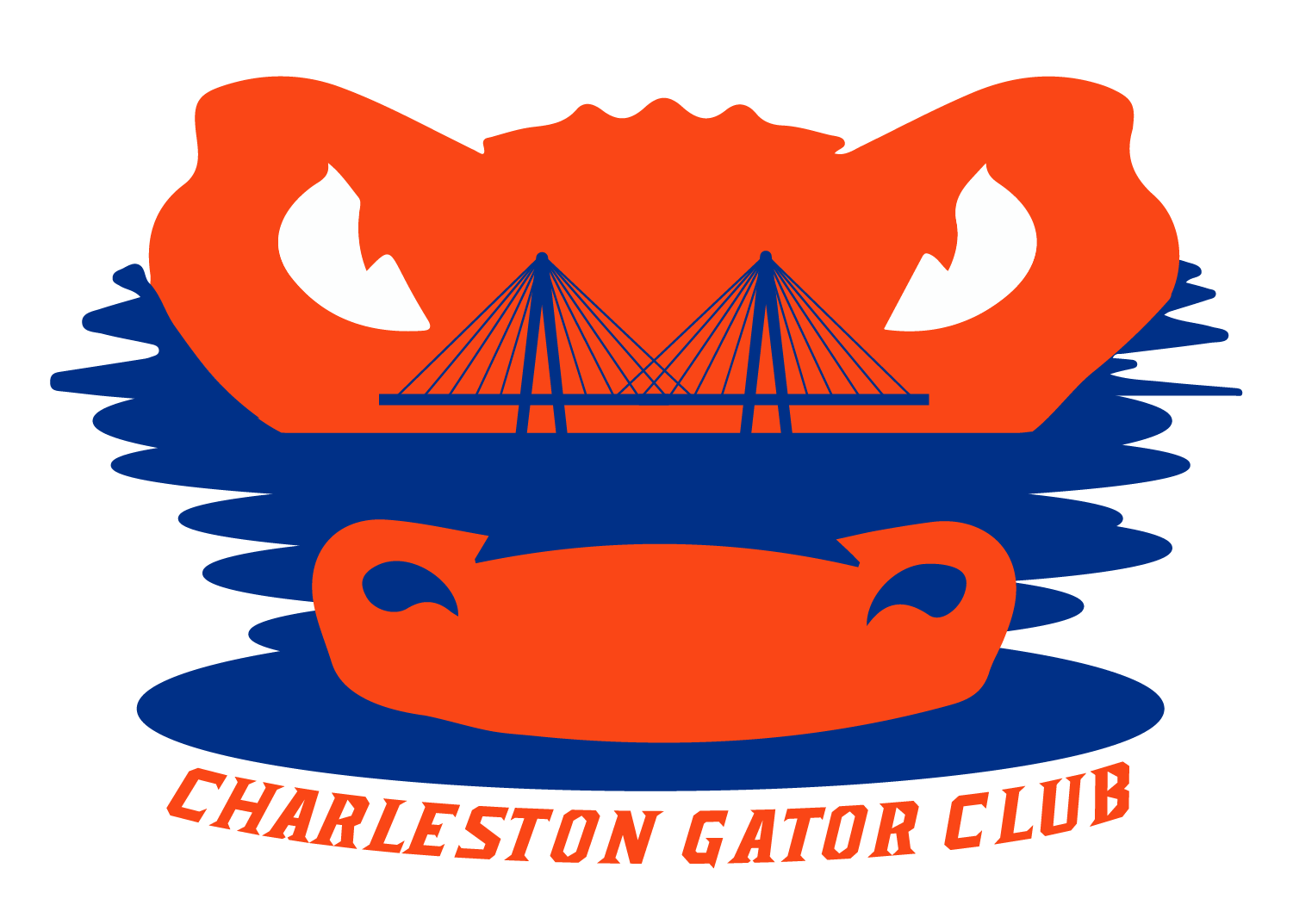 Charleston Gator Club Logo Design 