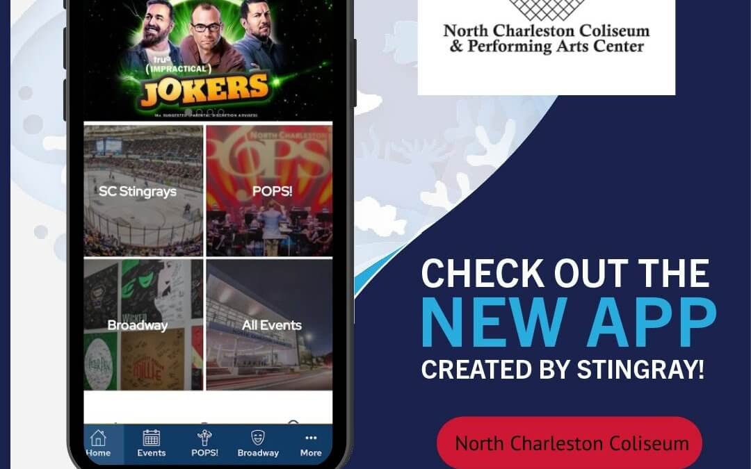 New Mobile App For North Charleston Coliseum