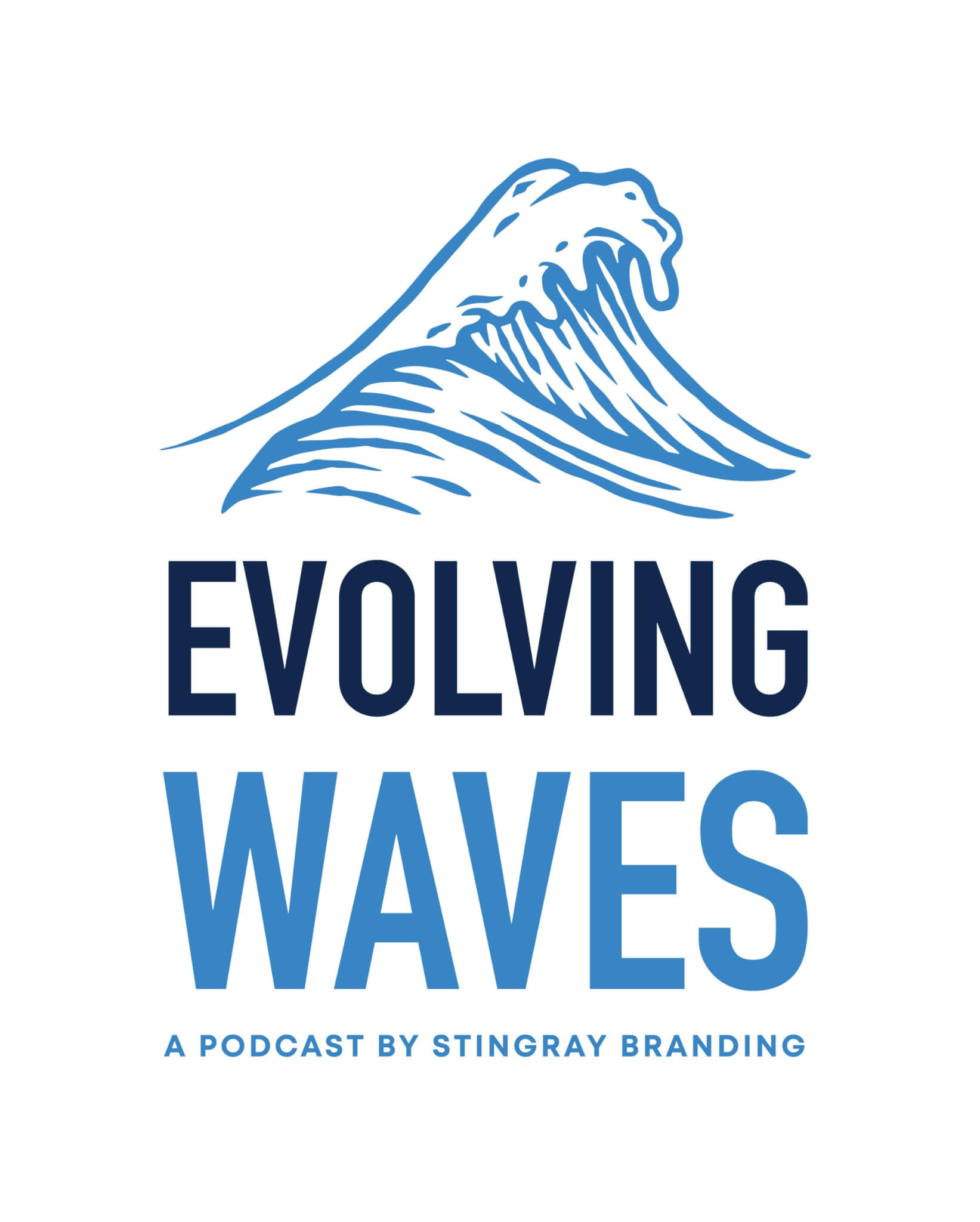 evolving waves podcast by stingray branding