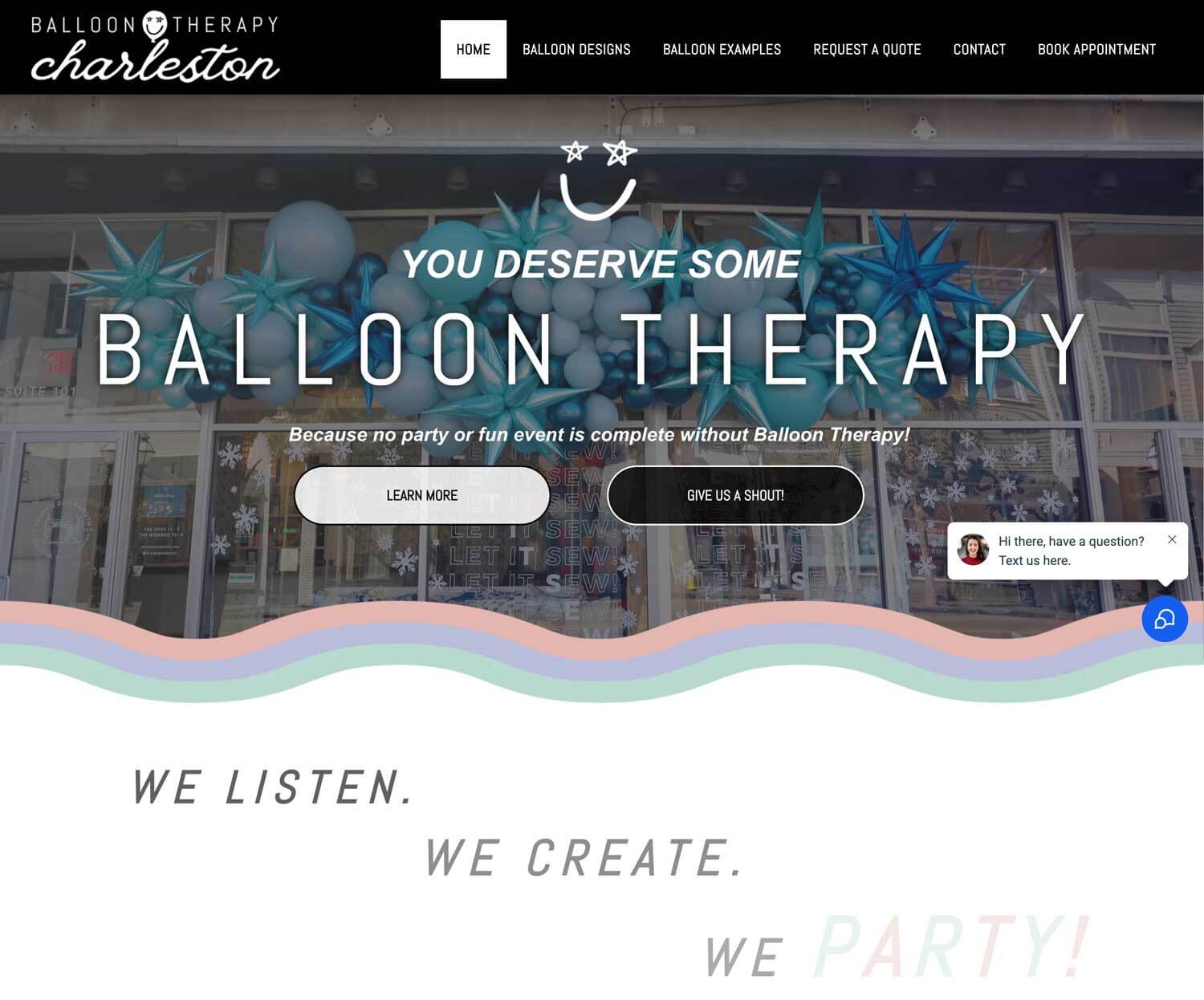Balloon therapy home page